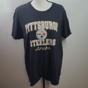 Steelers Black Graphic Tee